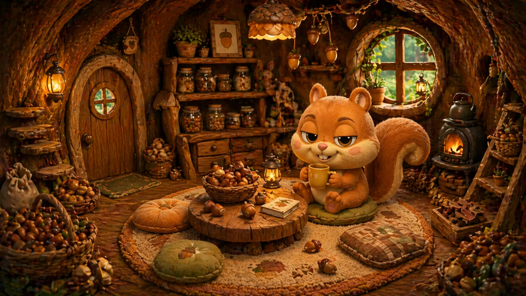 Squirrel House