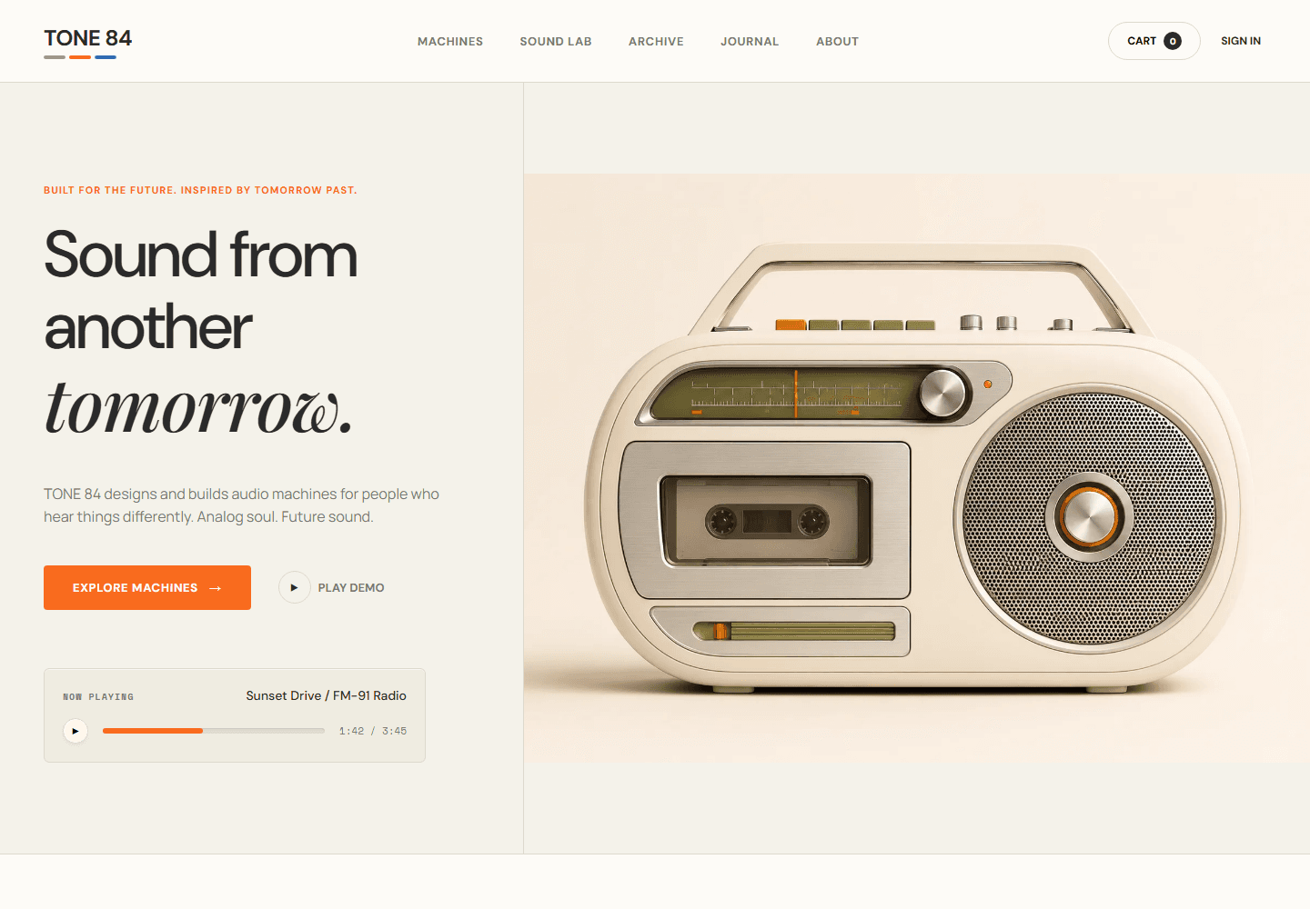 RHAPSODY web design